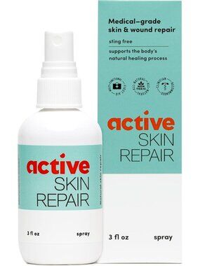 Medical Grade Hypochlorous Active Skin Repair Spray - 3 oz First Aid Solution